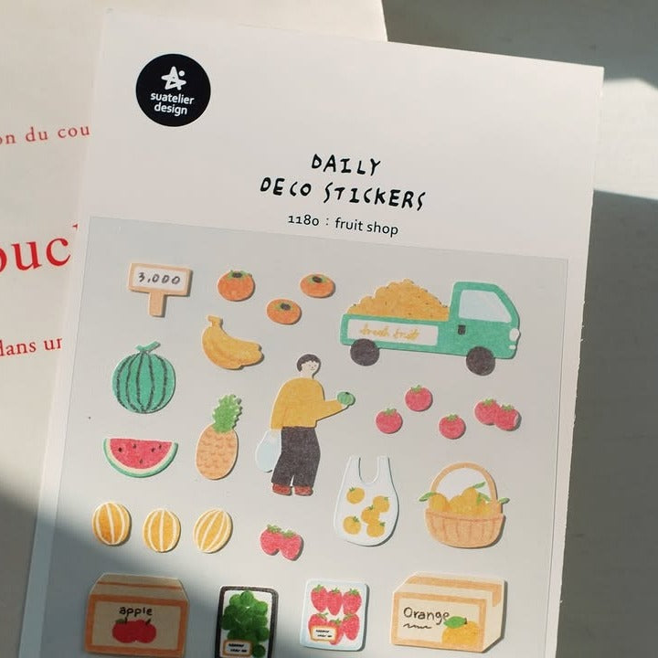 Fruit Shop Sticker Sheet
