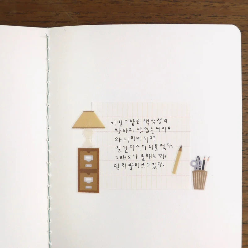 Writing Corner Sticker Sheet