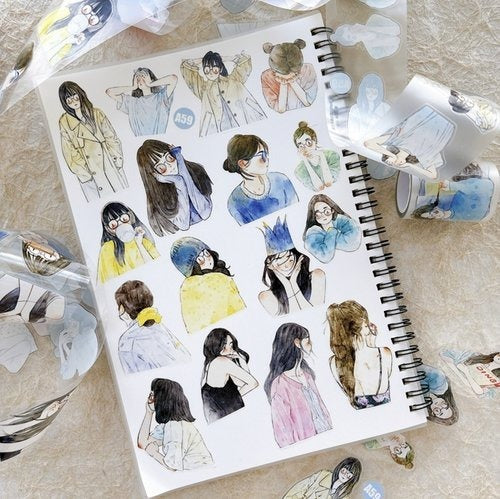 Figurine A59 Die-Cut Matte PET Tape