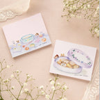 Cute Animal Memo Pad by Kin .iro.hitode — watercolour tea-time and cookies memo sheets, for journaling