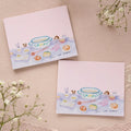 Cute Animal Memo Pad by Kin .iro.hitode — watercolour tea-time table memo-pad design, for journaling