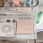 9pt.(3) Tiny Text Rubber Stamps [18 options]