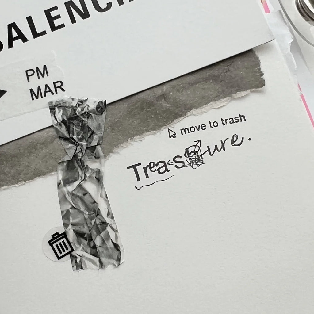 9pt.(3) Tiny Text Rubber Stamps [18 options]