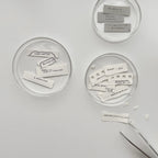 9pt.(3) Tiny Text Rubber Stamps [18 options]