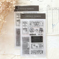 Vintage Tickets Clear Stamp Set