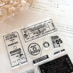 Vintage Tickets Clear Stamp Set