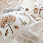Bonjour L'Automne Foiled Pre-Cut Pet Tape