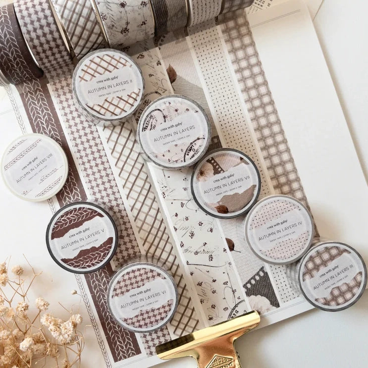 Autumn In Layers 01 Washi Tape
