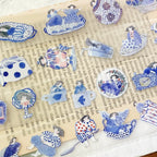 Blue And White PET Tape