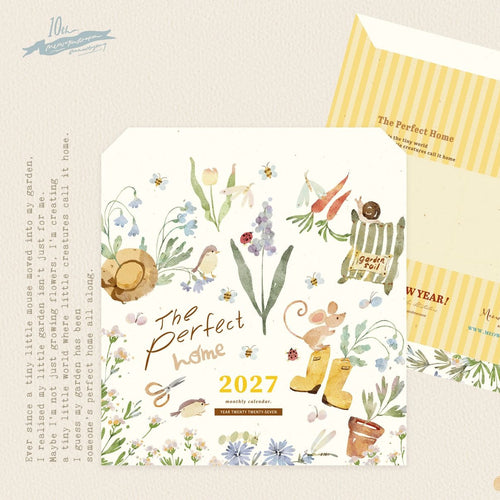 2027 The Perfect Home Monthly Calendar