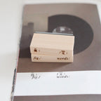 PC Rubber Stamp - Fig. / words;