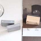 PC Rubber Stamp - Fig. / words;