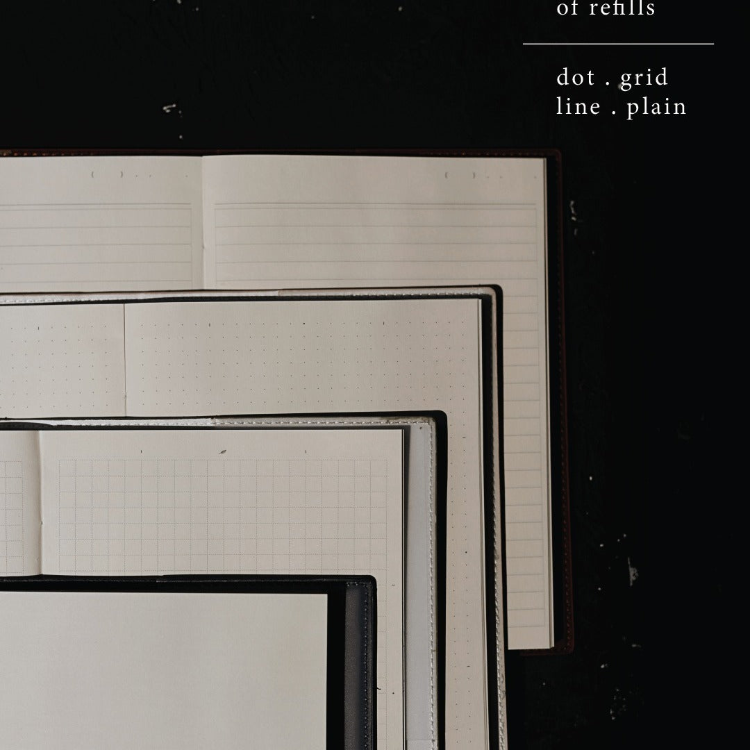 Kintsugi - PU leather notebook with hidden magnet | Sakura