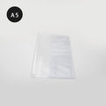 Regular Clear Cover A5 by Take a Note — clear PVC planner cover with A5 label, for journaling
