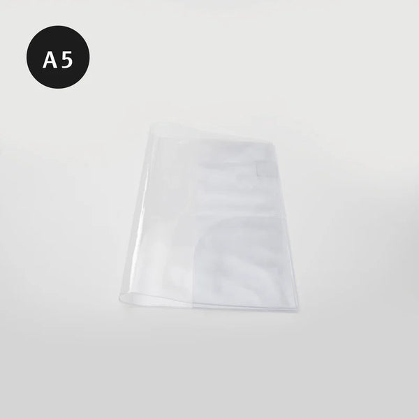 Regular Clear Cover A5 by Take a Note — clear PVC planner cover with A5 label, for journaling