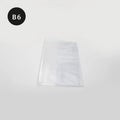 Medium Weeks Clear Cover B6 by Take a Note — clear PVC planner cover with B6 label, for journaling