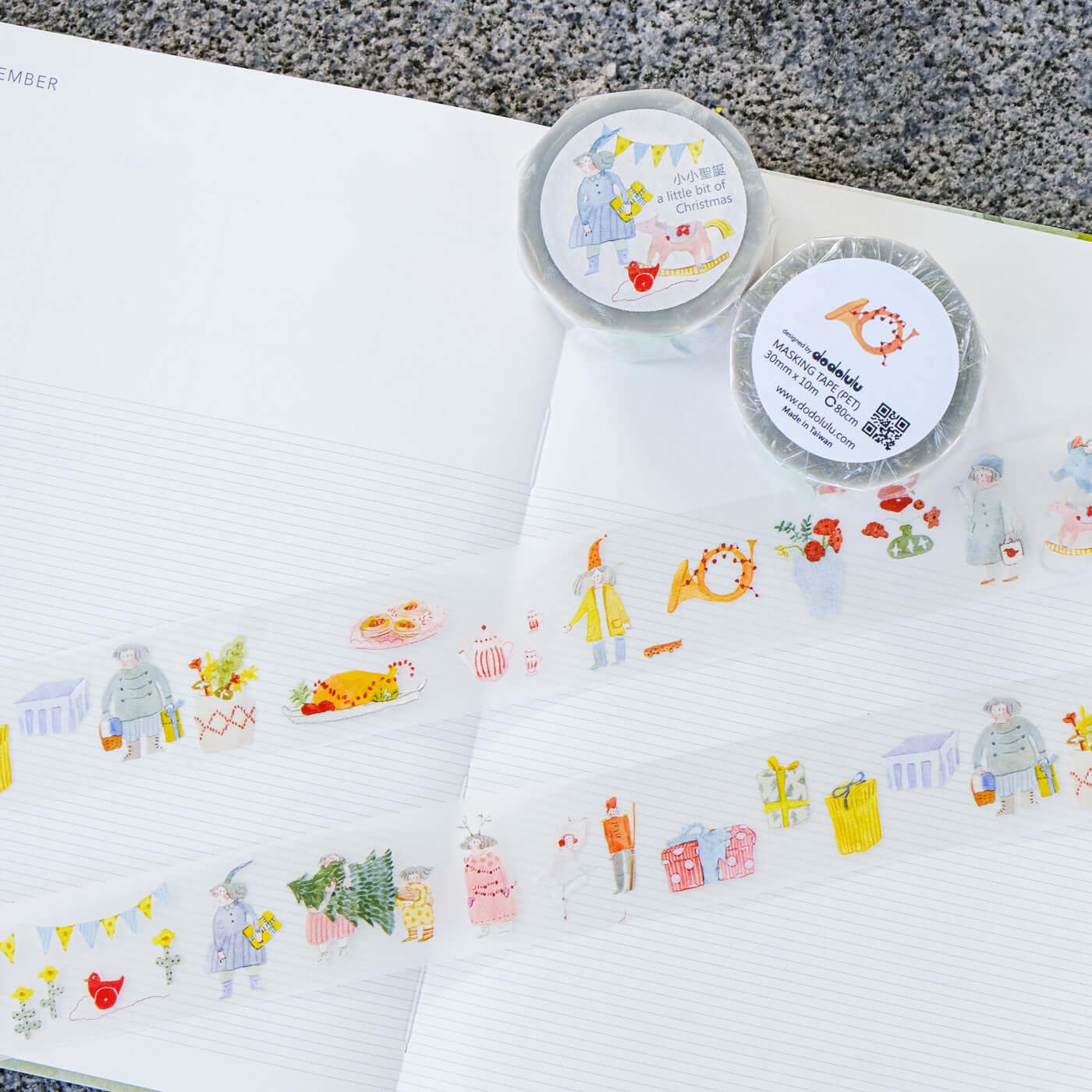 A Little bit of Christmas PET Tape