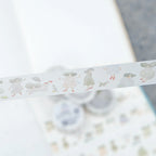 A Pair of Red Shoes Washi Tape by Dodolulu — whimsical duck washi tape design, additional view, for journaling