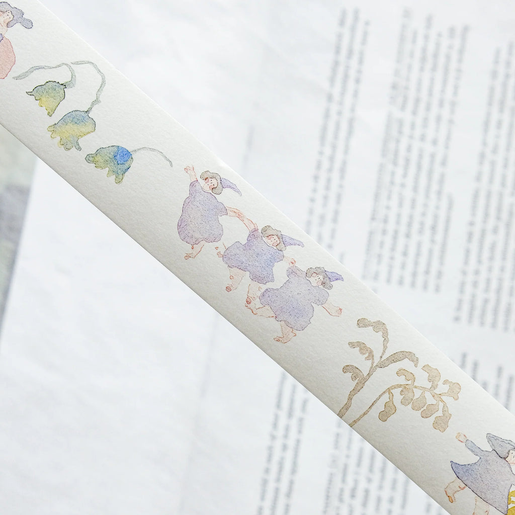 Memories Washi Tape by Dodolulu — fairy-design washi tape roll, for journaling