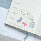 Memories Washi Tape by Dodolulu — pastel character washi tape design, additional view, for journaling
