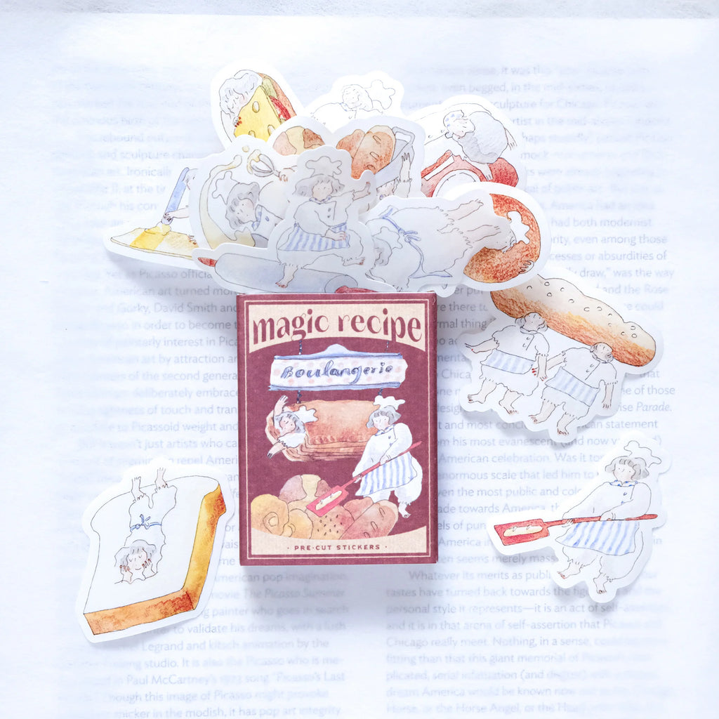 Magic Recipe Sticker Set by Dodolulu — 'Magic Recipe' kitchen-themed sticker set, for journaling