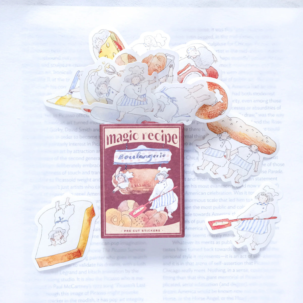 Magic Recipe Sticker Set by Dodolulu — 'Magic Recipe' kitchen-themed sticker set, for journaling