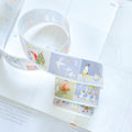 With Love Washi Tape by Dodolulu — pastel cartoon-character washi tape design, for journaling & craft
