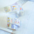 With Love PET Tape by Dodolulu — cartoon PET tape on a notebook page, for journaling