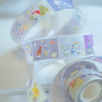 With Love PET Tape by Dodolulu — cartoon PET tape design sheet, for journaling