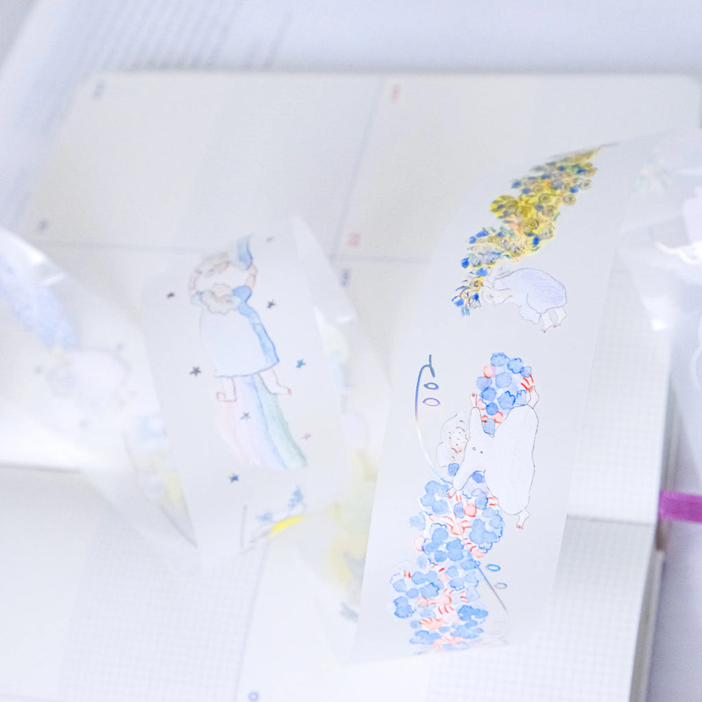 Holiday Essence PET Tape by Dodolulu — colourful festive PET tape design, for journaling