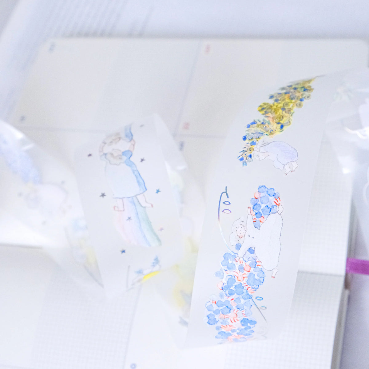 Holiday Essence PET Tape by Dodolulu — colourful festive PET tape design, for journaling