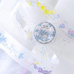 Holiday Essence PET Tape by Dodolulu — festive PET tape on a planner page, for journaling