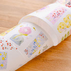 Spring In Full Bloom Washi Tape by Dodolulu — spring floral washi tape design, additional view, for journaling