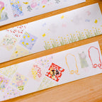 Spring In Full Bloom Washi Tape by Dodolulu — spring floral washi tape design, additional view, for journaling