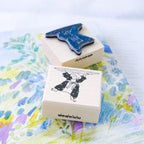 Bon Appétit Rubber Stamp by Dodolulu — Dodolulu-branded wooden rubber stamps, for journaling