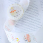 Seasons Quartet Vol.1 Washi Tape by Dodolulu — two washi tape cases with watercolour designs, for journaling