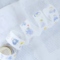 Seasons Quartet Vol.2 Washi Tape by Dodolulu — pastel seasonal-character washi tape, for journaling & craft
