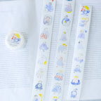 Seasons Quartet Vol.2 Washi Tape by Dodolulu — cartoon-character washi tape design, for journaling