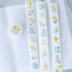 Seasons Quartet Vol.4 Washi Tape by Dodolulu — three cartoon-design washi tape rolls, for journaling