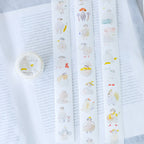 Seasons Quartet Vol.3 Washi Tape by Dodolulu — seasonal-character washi tape design, additional view, for journaling