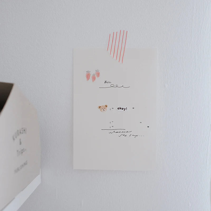 9pt Tiny Text Rubber Stamps [18 options]