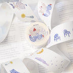 Miles Away .doremi. Washi Tape by Dodolulu — set of cute illustrated washi tape rolls, for journaling