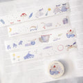 Miles Away .doremi. Washi Tape by Dodolulu — four whimsical circus washi tape rolls, for journaling