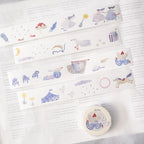 Miles Away .doremi. Washi Tape by Dodolulu — four whimsical circus washi tape rolls, for journaling