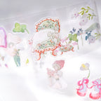 When Birds Sing .doremi. PET Tape by Dodolulu — pastel PET tape design close-up, additional view, for journaling