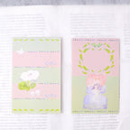 Growing Thoughts M6 Notebook Refills by Dodolulu — two floral illustrated insert cards, for journaling