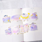 Easy Afternoon Memo Label Tape by Dodolulu — pastel character label tape stickers, for journaling