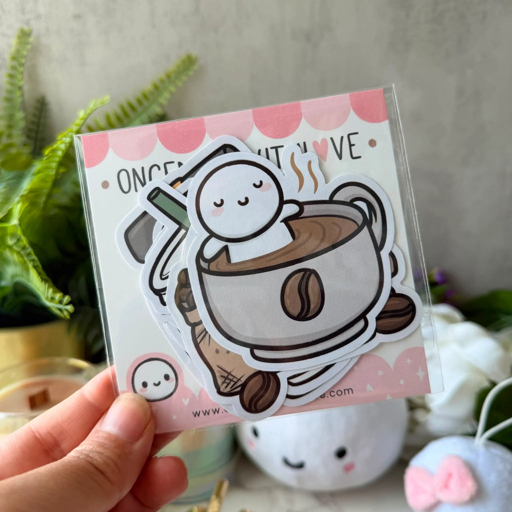 Coffee Lover Sticker Set