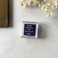 Eustoma Purple Stamp Ink Pad by a kind of café — deep purple pigment stamp ink pad, for journaling & craft