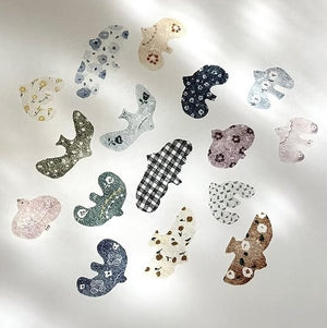 Fly Washi Tape by Pion animal-shaped kiss-cut designs displayed on a light background